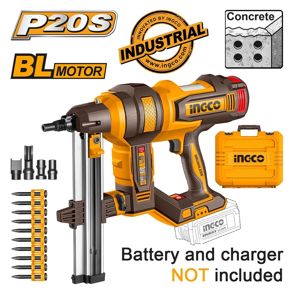 Cordless Power Tools - Καρφωτικό Μπετού Μπαταρίας 20V Li-Ion SOLO 105J